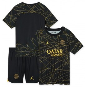 Fotbalové dresy Paris Saint-Germain Jordan Dětské Čtvrtý Dres 2022-23 Krátký Rukáv